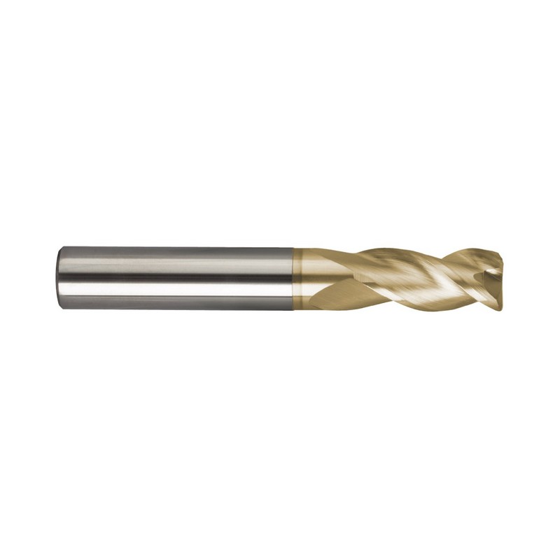 Picture of 3mm Dia 3 Flt Vari-Spiral  Roughing/Finishing tool AL Coated